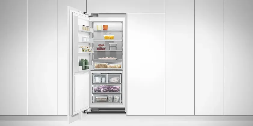 fisher-paykel-bottom-freezer-refrigerator-open